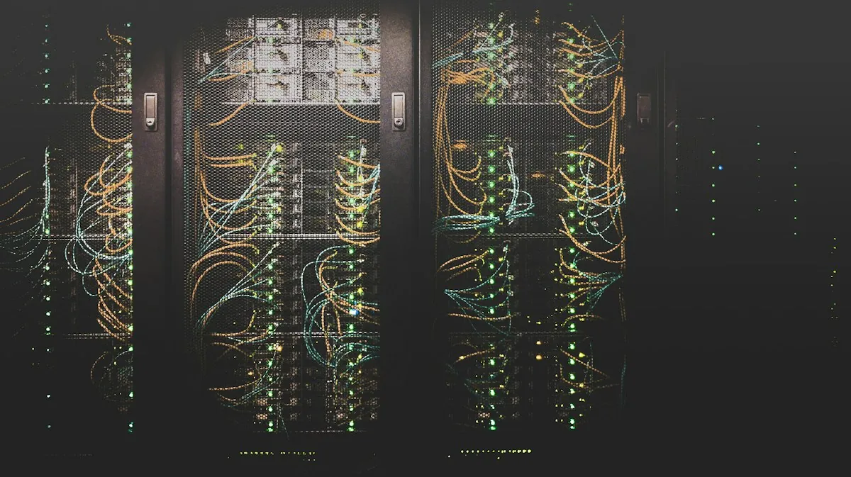 Modern organized residential distribution board with circuit breakers
